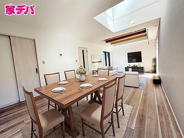 【リビング22.5帖】 ※掲載の家具・小物はCGによるイメージです。実際の販売価格には含まれておりません。  