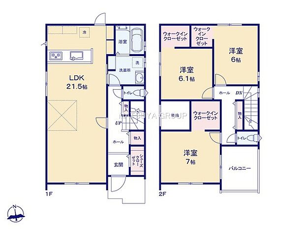 3LDK※図面と現況に相違ある場合には現況優先とします。