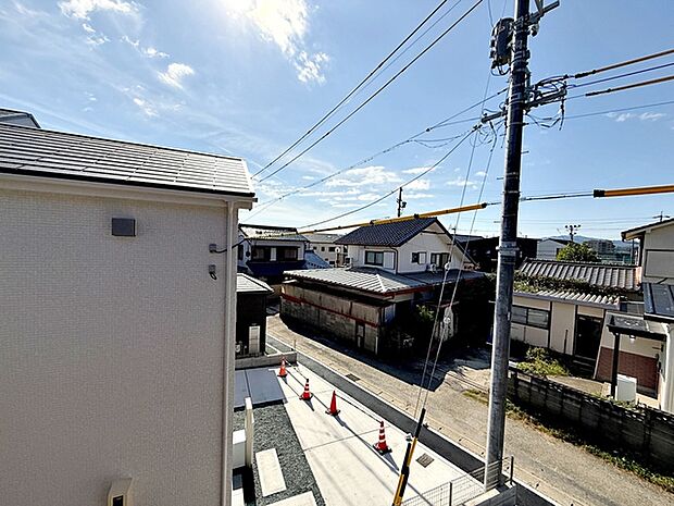 閑静な街並みの眺めは、心も体も落ち着きますね。