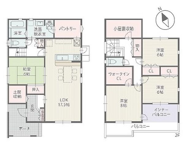 4LDK+小屋裏収納