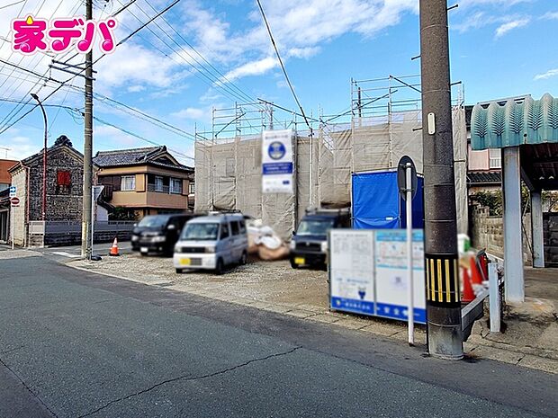 【新築分譲全2棟】ご成約キャンペーン実施中。詳細はスタッフまでお問合せ下さい。（左側）