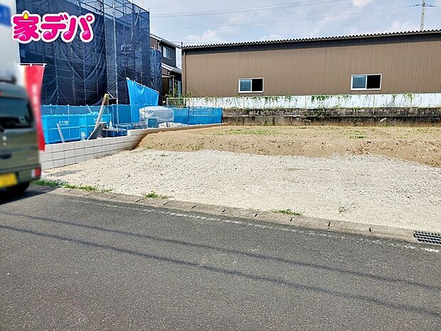 建築予定地です。ご見学希望のお客様につきましては同型同仕様の物件にご案内いたします