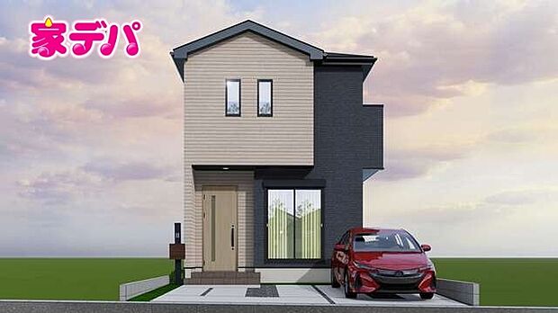 【完成予想外観】 完成予想外観は、計画段階の図面を基に描き起こしたもので、形状・色等は実際とは異なる場合があります。詳細はお問い合わせください。