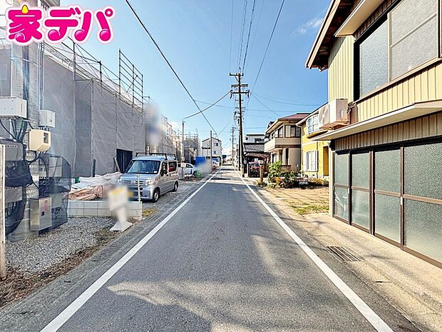 前面道路:北側約4.6m幅
