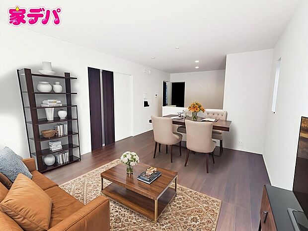 【リビング16.0帖】 ※掲載の家具・小物はCGによるイメージです。実際の販売価格には含まれておりません。