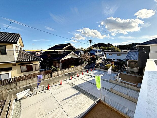 閑静な街並みの眺めは、心も体も落ち着きますね。  