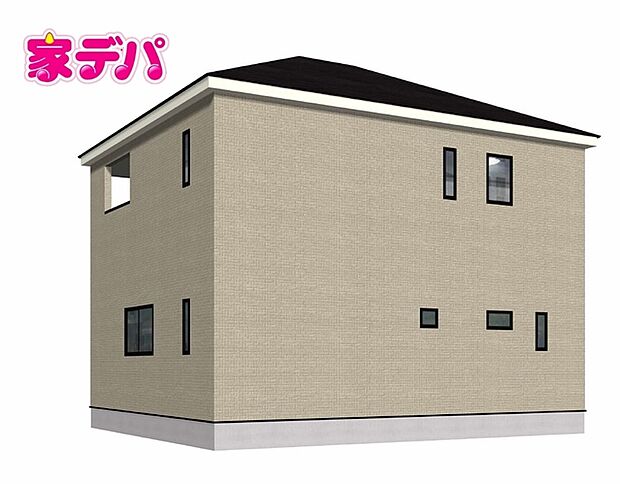 【完成予想外観】 完成予想外観は、計画段階の図面を基に描き起こしたもので、形状・色等は実際とは異なる場合があります。詳細はお問い合わせください。