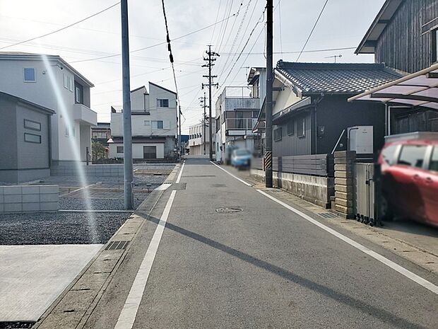 前面道路：北西側4.6ｍ幅