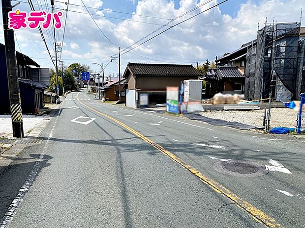 前面道路:南側約7.9m幅