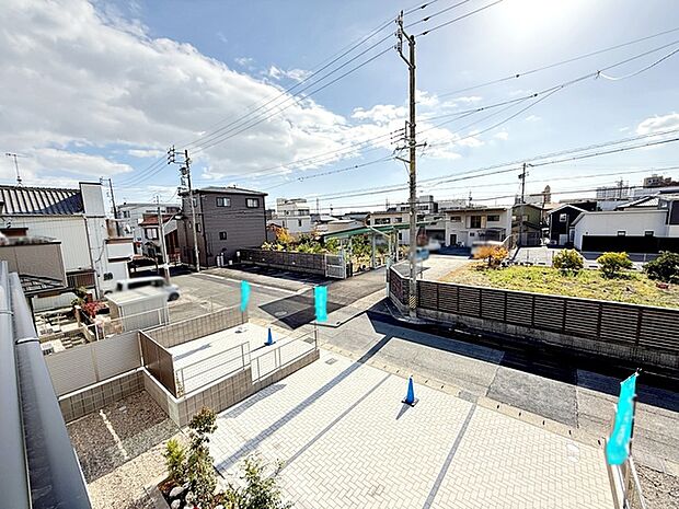 つい深呼吸をしたくなる気持ちの良い眺望はこのお部屋の自慢です！  