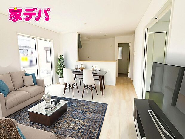 【リビング17.2帖】 ※掲載の家具・小物はCGによるイメージです。実際の販売価格には含まれておりません。 