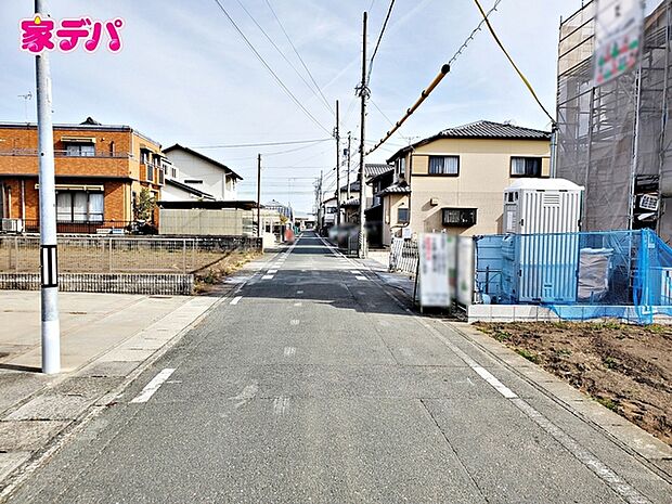 前面道路：北側約5.2ｍ幅