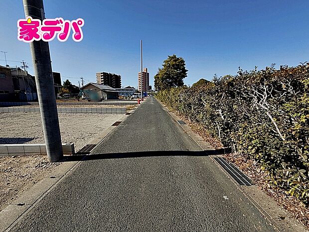 前面道路：北約4ｍ幅