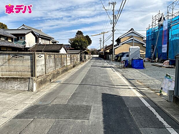 前面道路：北西側約5.1ｍ幅