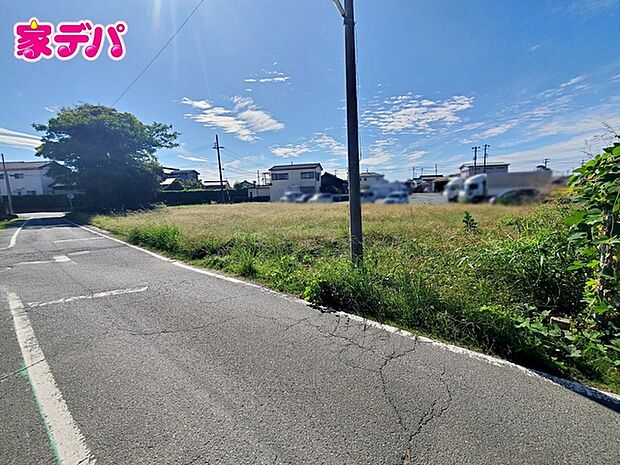 建築予定地です。ご見学希望のお客様につきましては同型同仕様の物件にご案内いたします