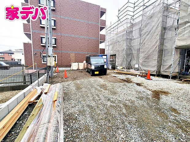 上棟しました。ご見学希望のお客様につきましては同型同仕様の物件にご案内いたします