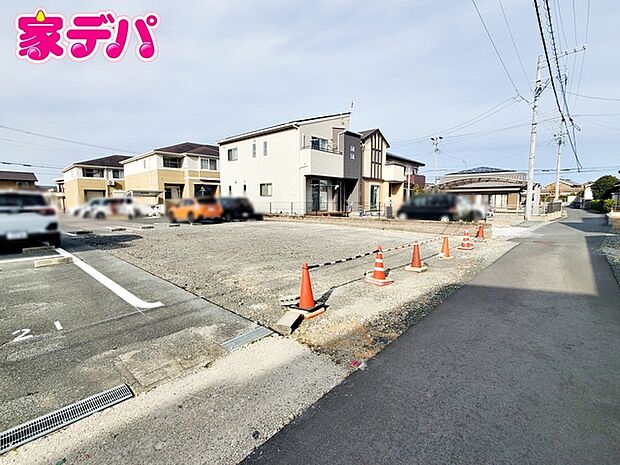 建築予定地です。ご見学希望のお客様につきましては同型同仕様の物件にご案内いたします