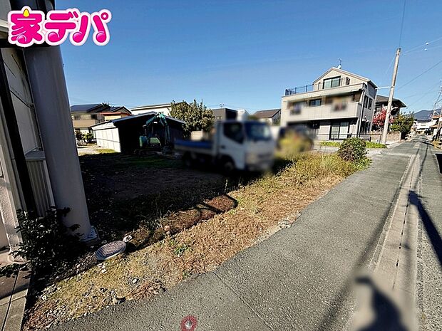 建築予定地です。ご見学希望のお客様につきましては同型同仕様の物件にご案内いたします