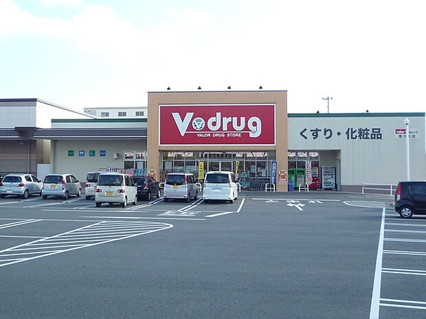 Vドラッグ豊川北店(430m)
