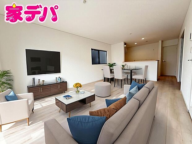 【リビング17帖】 ※掲載の家具・小物はCGによるイメージです。実際の販売価格には含まれておりません。