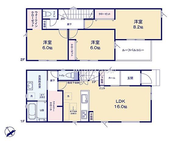 3LDK+ファミリークローク 