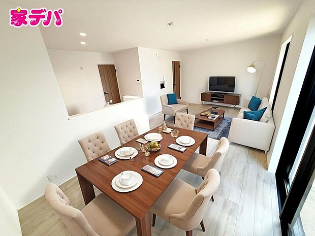 【リビング17帖】 ※掲載の家具・小物はCGによるイメージです。実際の販売価格には含まれておりません。