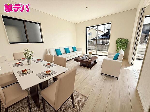 【リビング15帖】 ※掲載の家具・小物はCGによるイメージです。実際の販売価格には含まれておりません。