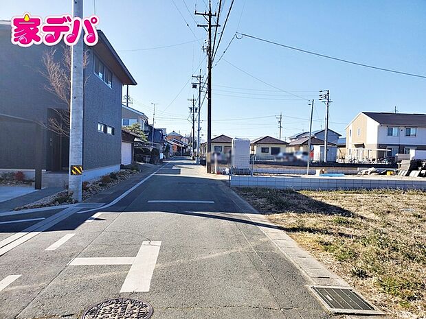 前面道路:南側公道約5m幅