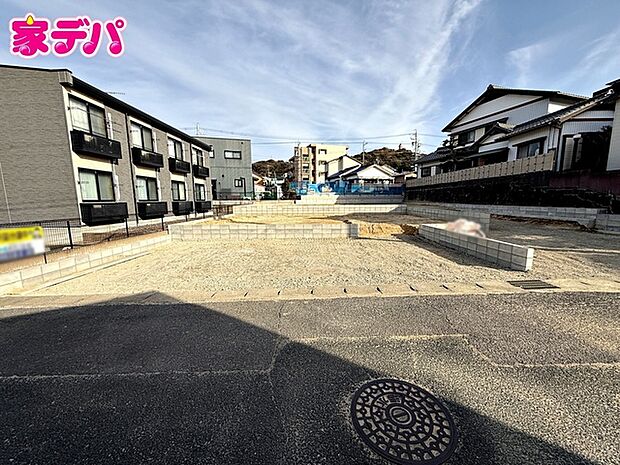 建築予定地です。ご見学希望のお客様につきましては同型同仕様の物件にご案内いたします