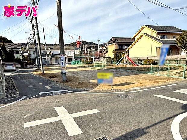 建築予定地です。ご見学希望のお客様につきましては同型同仕様の物件にご案内いたします