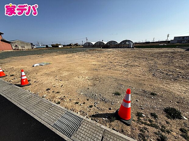 【4号棟】建築予定地です! ・平屋建て住宅 ・長期優良住宅 ・4LDK ・LDK16帖 ・全居室収納完備 ・リビング収納 ・並列駐車場2台可