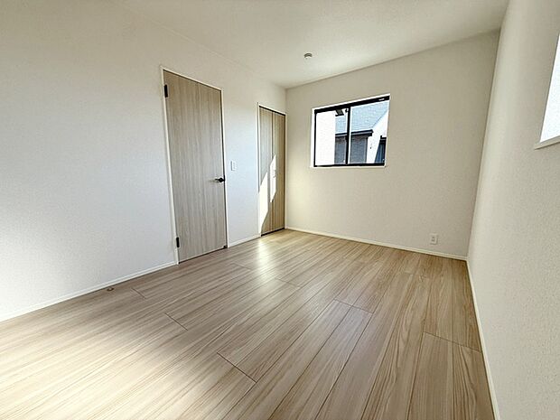 【洋室6帖】 お子様にとっての初めての「自分の部屋」。学習机やベッドの配置もラクラクです。