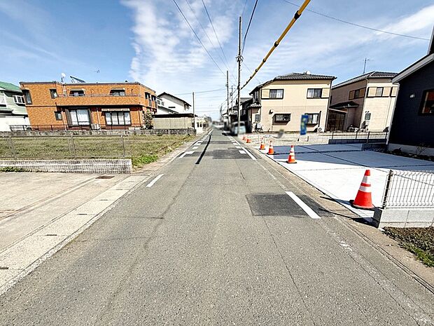 前面道路:北側約5.2m幅