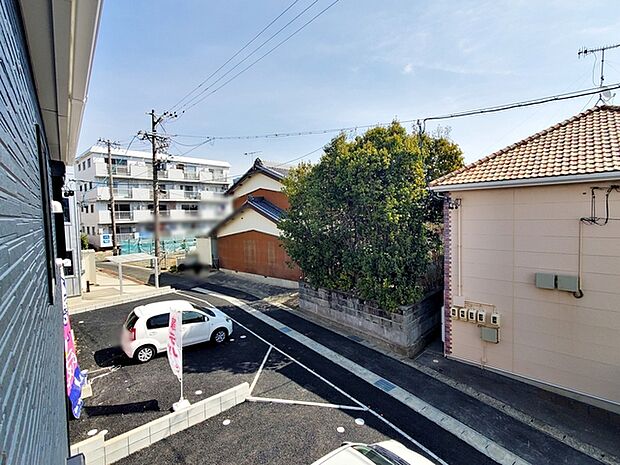 バルコニーからの眺望