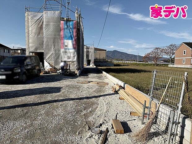 【新築分譲全2棟】ご成約キャンペーン実施中。詳細はスタッフまでお問合せ下さい。(後ろの建物になります)