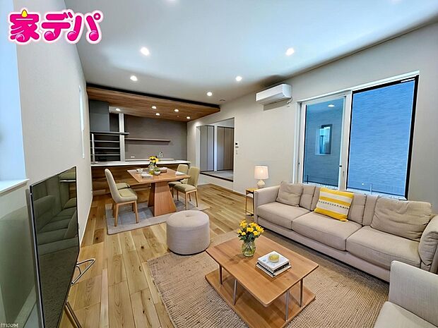 【リビング18帖】 ※掲載の家具・小物はCGによるイメージです。実際の販売価格には含まれておりません。