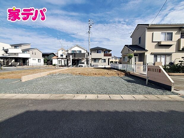 建築予定地です。ご見学希望のお客様につきましては同型同仕様の物件にご案内いたします