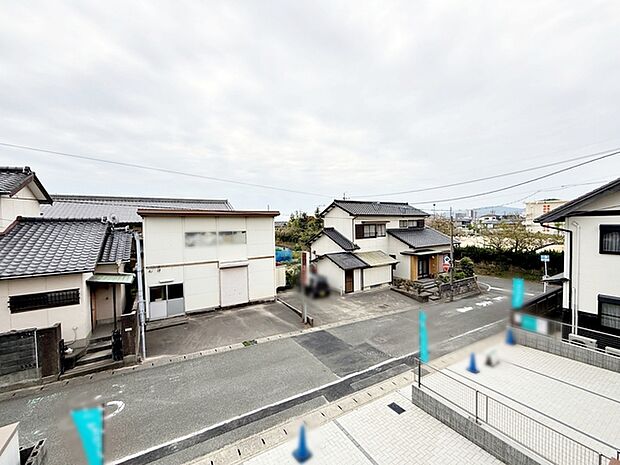 閑静な街並みの眺めは、心も体も落ち着きますね。