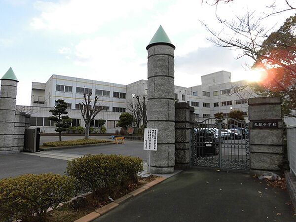 北部中学校（1190m）