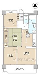 エルグランデ愛知みと駅前 3LDKの間取図画像