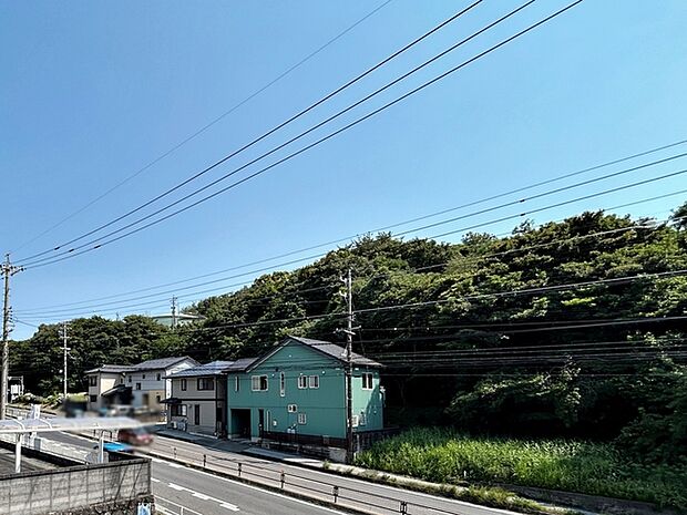 つい深呼吸をしたくなる気持ちの良い眺望はこのお部屋の自慢です!