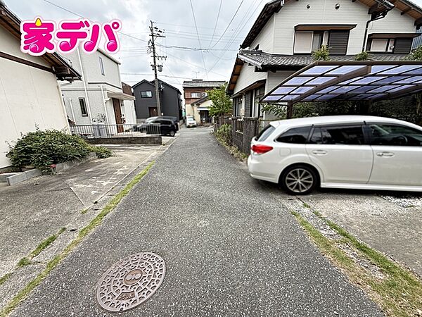 前面道路：西側約4ｍ幅（位置指定道路）