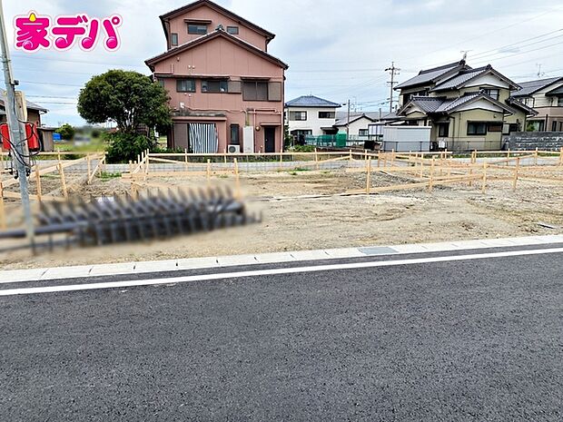 建築予定地です。ご見学希望のお客様につきましては同型同仕様の物件にご案内いたします