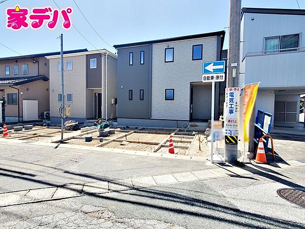 足場が外れました!現地ご案内いたします。周辺環境や陽当たりなどもあわせてご確認いただけます。実際の住み心地をイメージしながらご見学いただけますので、お気軽にお問い合わせください!