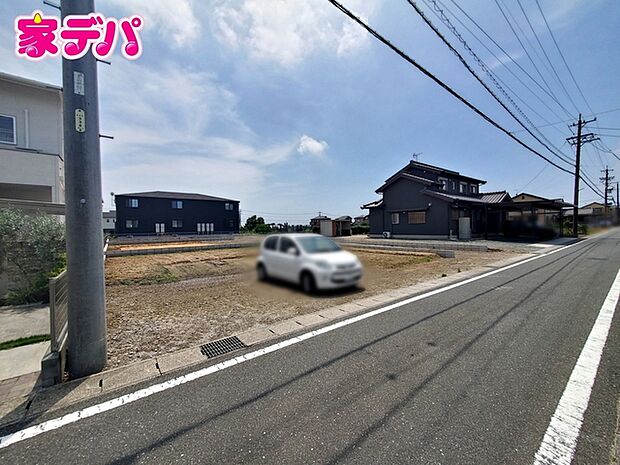 建築予定地です。ご見学希望のお客様につきましては同型同仕様の物件にご案内いたします
