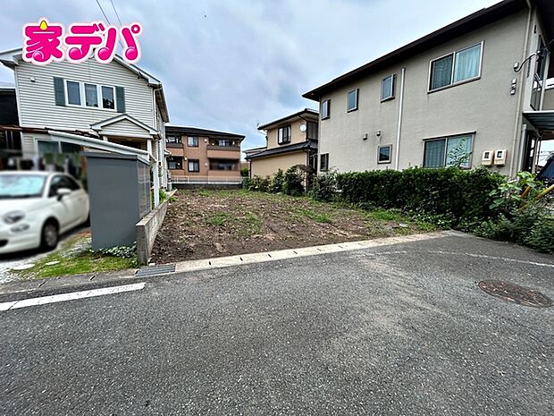 建築予定地です。ご見学希望のお客様につきましては同型同仕様の物件にご案内いたします