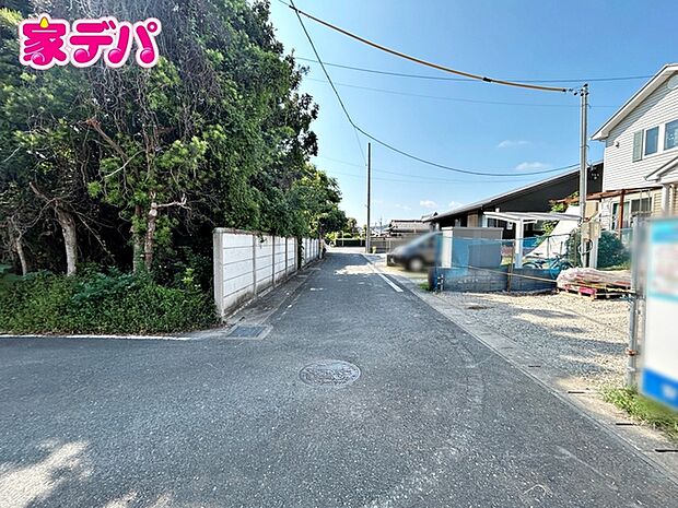 前面道路：南西側約4.1ｍ幅