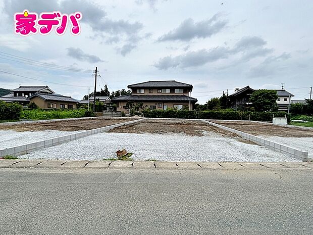 建築予定地です。ご見学希望のお客様につきましては同型同仕様の物件にご案内いたします
