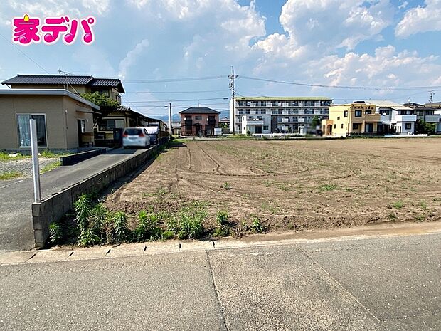 建築予定地です。ご見学希望のお客様につきましては同型同仕様の物件にご案内いたします