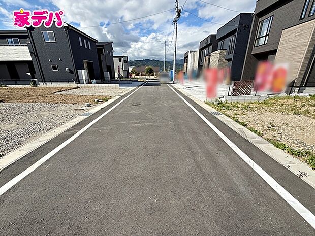 前面道路：東側約6ｍ幅